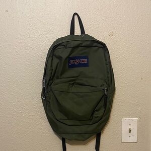 Jansport Forest Green Unisex Backpack